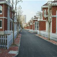 PVC围墙护栏用于社区小区住宅防护