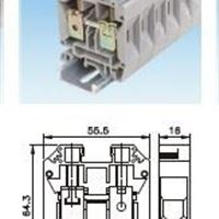 TBU-35N轨道欧式端子125A截面积35平方毫米天得TEND原装