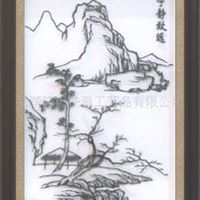 金属工艺品  装饰画（宁静致远）