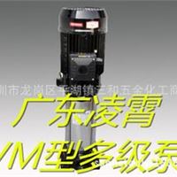 广东凌霄VM2不锈钢立式多级离心泵不锈钢离心泵 管道离心