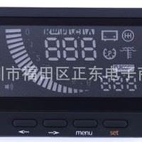 汽车OBD HUD MILE/Speed/battery voltage汽车挡风玻璃平视显示