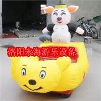 充气猪八戒电瓶车