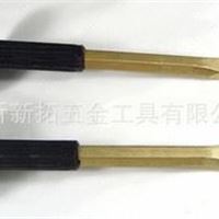 石工凿,黑色胶套石工凿,钢凿,COLD CHISEL WITH RUBBER HANDLE