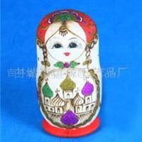 俄罗斯套娃 特色礼品 特色工艺品 木质工艺品