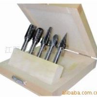 CARBIDE/HSS  BURS 钨钢磨头 旋转锉 木盒5PCS套装