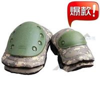 5.56-黑鹰加强版 骑行防护护具 护膝护肘 运动护具四件套2012新款