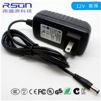 12V1A 美规移动DVD电源适配器