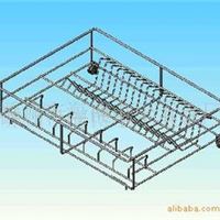 嵊州专业供应不锈钢拉丝碗架