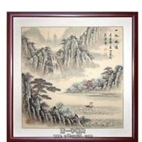 西安山水字画批发榆林中国画礼品定做