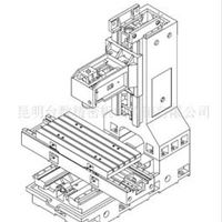 数控铣床光机TOM-L1060(线轨)