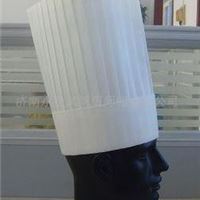 80g生态棉高平顶厨师帽 chef hat