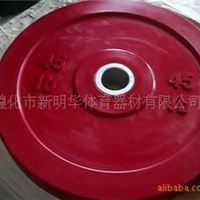 45LB红色包胶杠铃片 MHTY