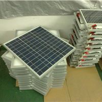 厂家批发100W12v多晶太阳能电池板