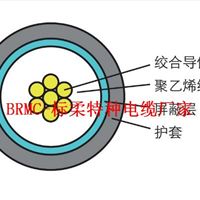 漂浮电缆 上海标柔 抗拉防水零浮力电缆