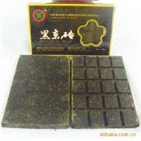 中茶牌/湖南黑茶/安化黑茶/10年黑京砖200g