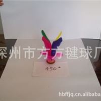 健身用品450花毽毽子，毽球毽子，彩色毽球