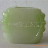 树脂仿玉，加工各种颜色款式效果的仿玉工艺品