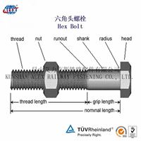 铁路六角螺栓生产厂家