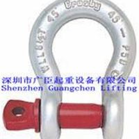 美式红栓弓形卸扣SCREW PIN ANCHOR SHACKLES