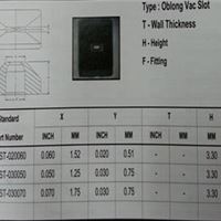 LED特规橡胶吸嘴 固晶机特规吸嘴 方形 长型 双孔橡胶吸嘴