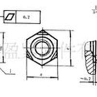 焊接六角螺母 样品 标准件