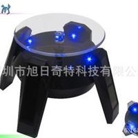 太阳能展示台 ufo 带led灯旋转台 双用旋转台 三星手机展示架