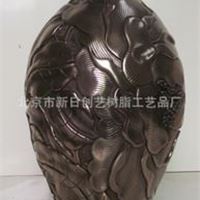 树脂仿铜工艺品，树脂仿铜花瓶，花瓶工艺品，花瓶定制