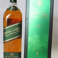 保真 绿方威士忌JOHNNIE WALKER GREEN LABEL 700ml