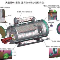 WNS系列双炉胆蒸汽锅炉