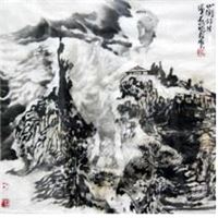 盛唐轩艺术馆专业销售张志民山水画