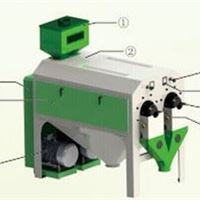 霉变玉米抛光机，去霉变型号华豫万通TXQS40&times;2