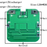 3-4串锂电池保护板